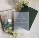 ⁦بطاقة دعوة اكرليك ثلجي⁩ - الصورة ⁦2⁩