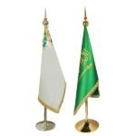 ⁦#985علم المملكة العربية السعوديةمكتبي فاخر⁩ - الصورة ⁦2⁩
