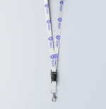 حبل تعليقة بطاقة (Lanyard) مخصص بشعارك