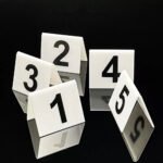 ⁦أرقام طاولات أكرليك فاخرة عدد 10 ارقام#01⁩ - الصورة ⁦4⁩