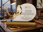 درع "لمسة وفاء" | حيث تلتقي الفخامة بالامتنان ✨