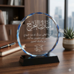 درع كريستال فاخر 15سم#294