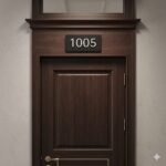 ⁦ترقيم شقق ومكاتب10 ×15سم⁩ - الصورة ⁦2⁩